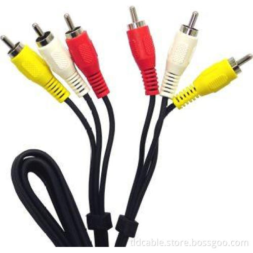 Wholesale 3RCA to 3RCA Cable High Quality AV Cable